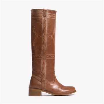 DICO Støvler Ann Western Stitchings Cognac