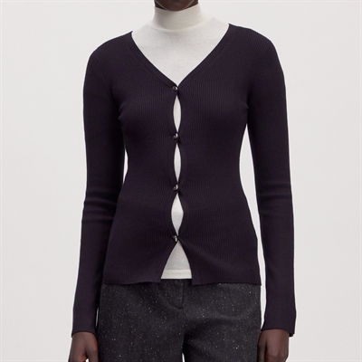 Edited Davi Knit Cardigan Black 