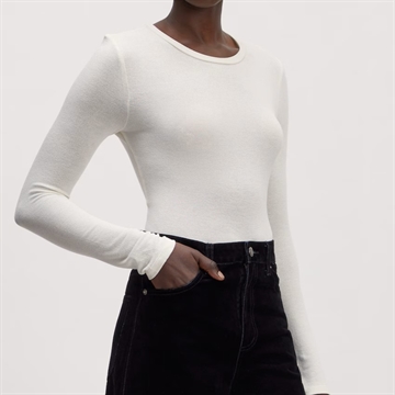 Edited Ginger Longsleeve Sheer Egret 