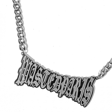Wasted Paris Faith Necklace Silver