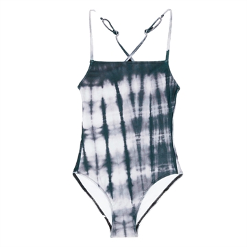 Finger in the Nose Swimsuit Coco Black Tie Dye