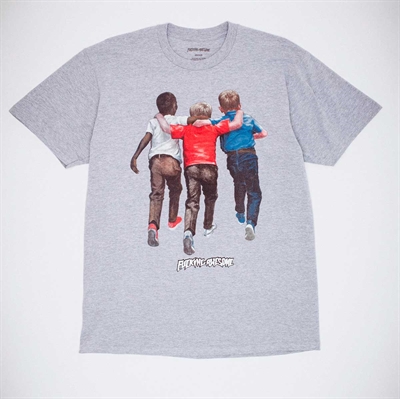 Fucking Awesome T-shirt Kids Are Alright Heather grey