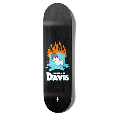 Girl Skateboards - Davis \'One Off\'  8.5" Black