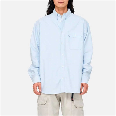 Gramicci Shirt Oxford Button Down Stance Sky Blue