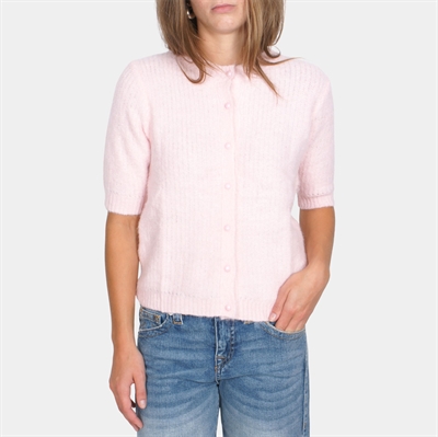 Grunt Lins SS Knit Light Rose