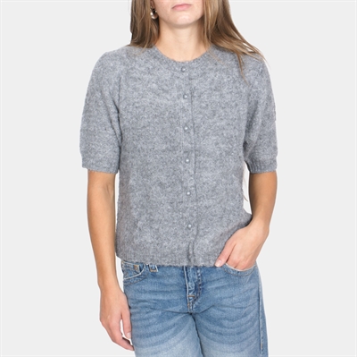 Grunt Lins SS Knit Dark Grey
