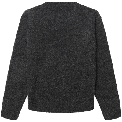 Grunt Jais Loop Knit Dark Grey 