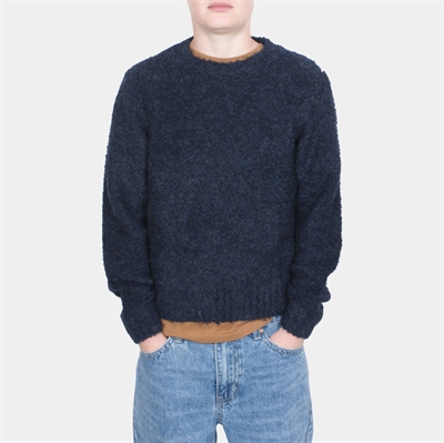 Grunt Jais Loop Knit Navy