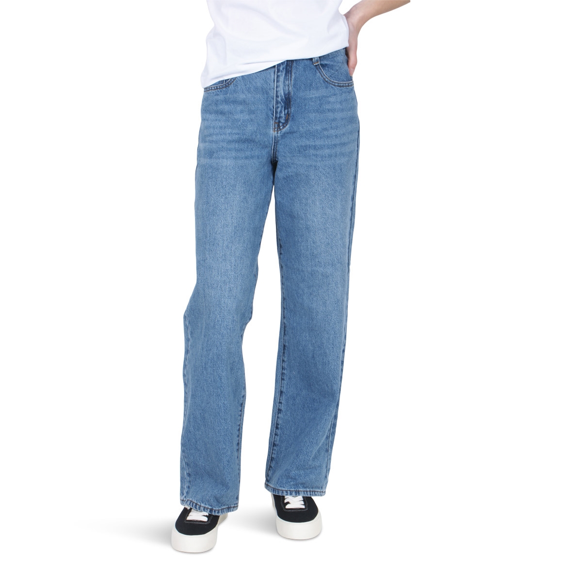 midlertidig tekst dominere Grunt Jeans Wide Leg 2213-102 Premium Blue