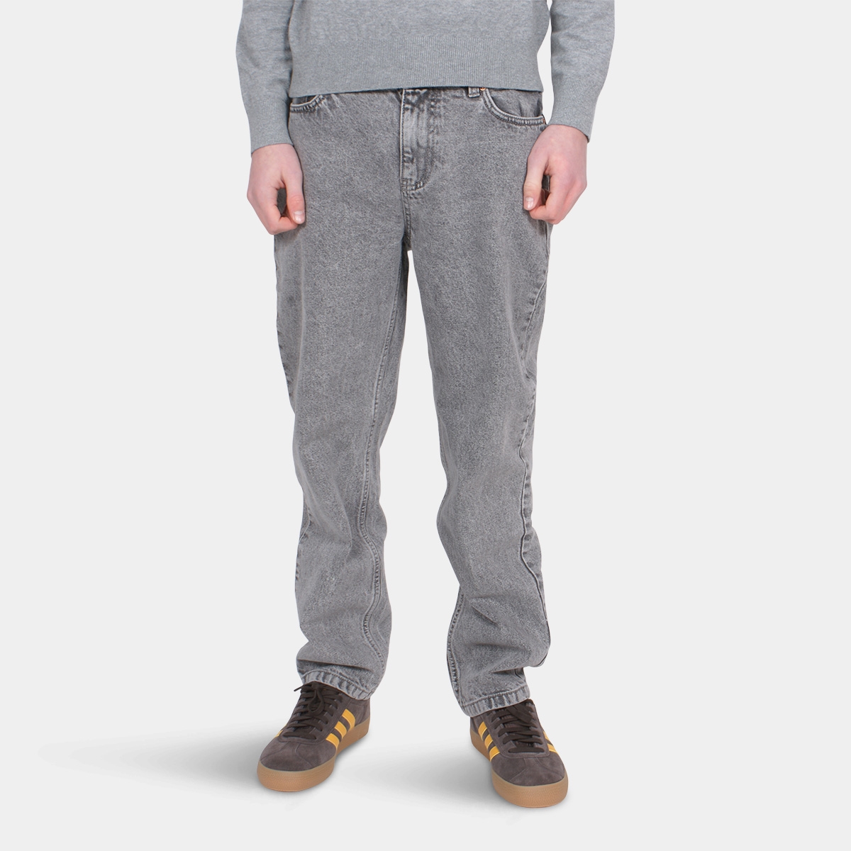 Grunt Jeans Street Loose 2344-100 Ash Grey