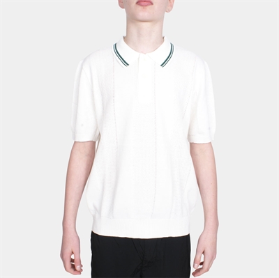 Grunt Rowe SS Knit Off White
