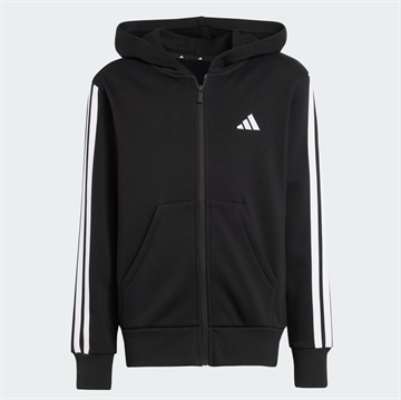 Adidas Essentials Full Zip  Hættetrøje Sort