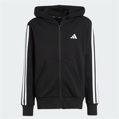 Adidas Essentials Full Zip  Hættetrøje Sort
