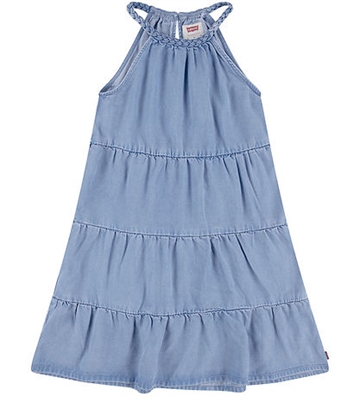 Levis Jr Halter Tiered Dress 4EM228-L9R