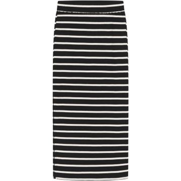 Grunt Skirt Chili Black Stripe