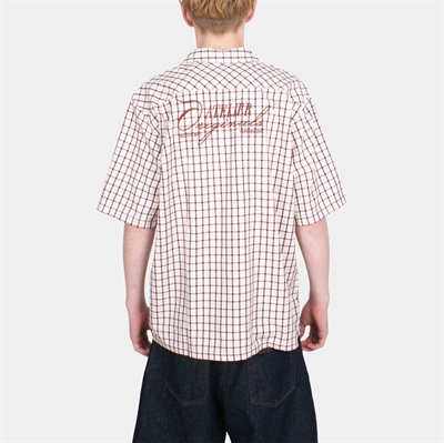 Jorsavona Austin Shirt Antique White / Checks