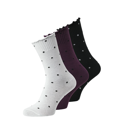 JJXX Girl Polly Polka Dot Sock 3-Pack
