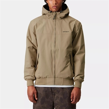 Carhartt WIP Hooded Sail Jacket Leather / Black