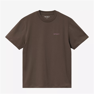 Carhartt WIP W´ T-shirt Script Embroidery Vitola / Phlox