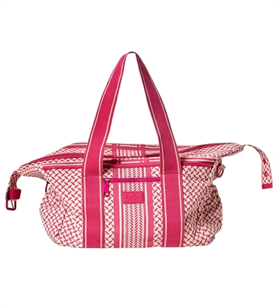 Lala Berlin Big Bag Muriel 2.0 Heritage Stripe Pink