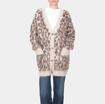 Lala Berlin Cardigan Cream Leo Jaquard