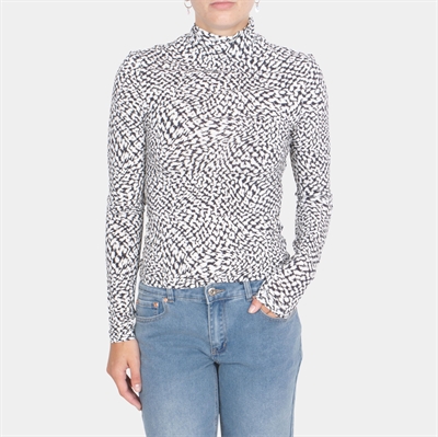 Lala Berlin Turtleneck Telia Black/White Swoosh