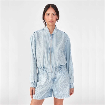 Lala Berlin Joules denim Jacket Light Blue