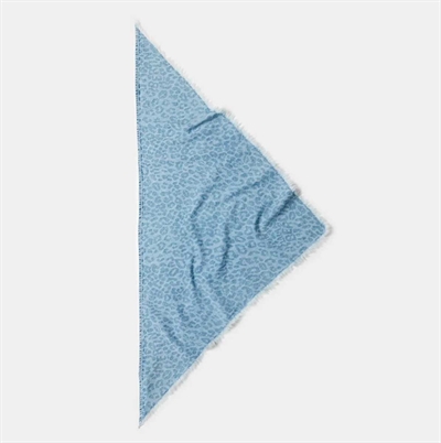 Lala Berlin Triangle Toni Printed Denim Washed Blue Leo