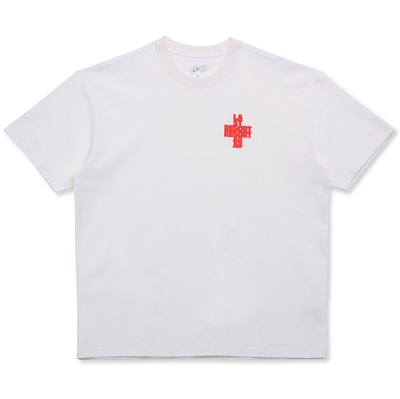 Last Resort AB T-shirt Cross White