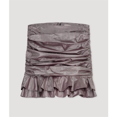 Les Coyotes des paris skirt Sija metallic stripe