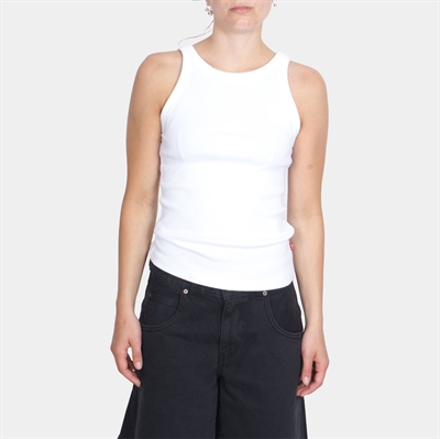 Levis Essential Racer Tank White Rib