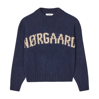 Mads Nørgaard Sweater Crash Tilonina Deep Well / Nature Melange