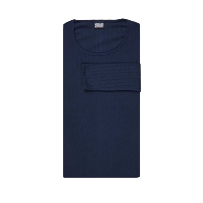 Nørgaard Paa Strøget Tee l/s Solid TEEN marine