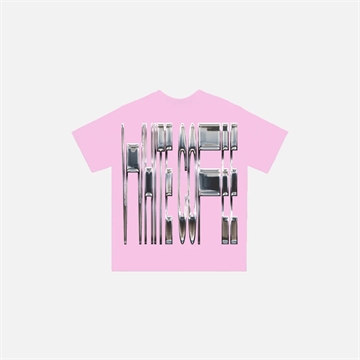 White Coffee Chrome Tee Pink NB kun i butikken