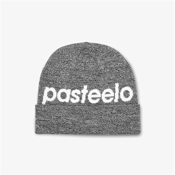 Pasteelo Script Beanie Heather Grey