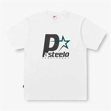 Pasteelo P Steelo Tee White/Dark Teal