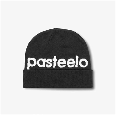 Pasteelo Script Beanie Black