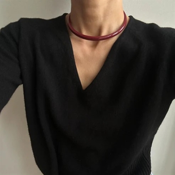 Pico Odessa Resin Necklace Cherry