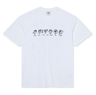 Polar Skate Co T-shirt Sad At Times White