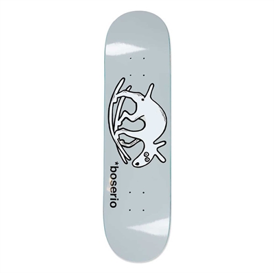 Polar Skate Co Board Nick Boserio Useless Wooden Dog Grey 