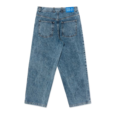 Polar Skate Co Big Boy Pants Heavy Washed Blue