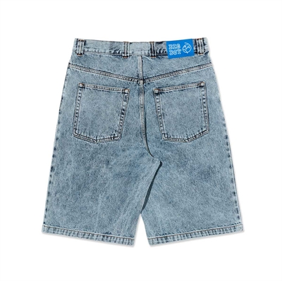 Polar Skate Co Big Boy Shorts Heavy Washed Blue