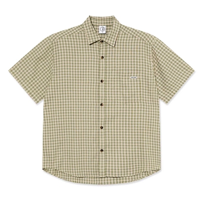 Polar Skate Co Mitchell Shirt Beige / Green