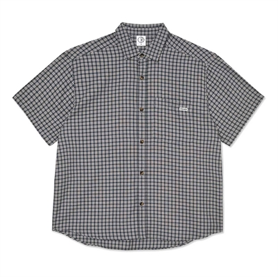 Polar Skate Co Mitchell Shirt Petrol / Bordeaux