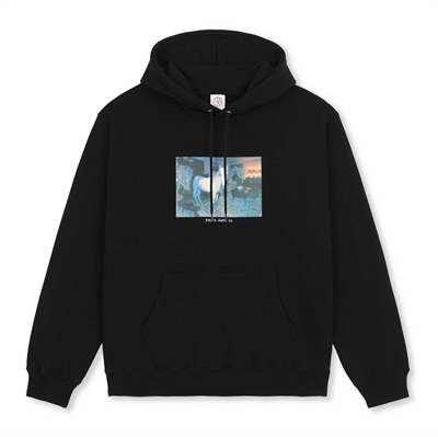 Polar Skate Co. Hoodie Dave Horse Dream Black