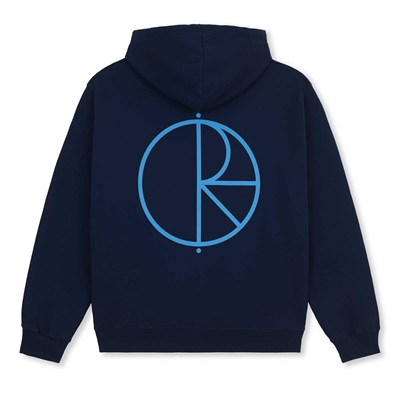 Polar Skate Co. Hoodie Stroke logo Dark Blue