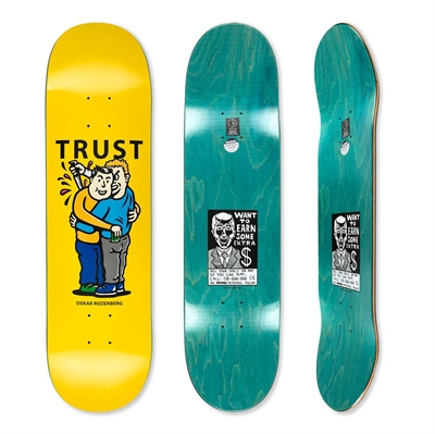 Polar Skate Co Board Oski Trust Yellow 8,375