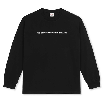 Polar Skate Co. T-shirt L/S Strongest of the Strange Black