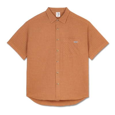 Polar Skate Co. Shirt s/s Mitchell Rust