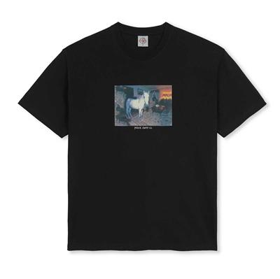 Polar Skate Co. T-shirt Horse Dream Black